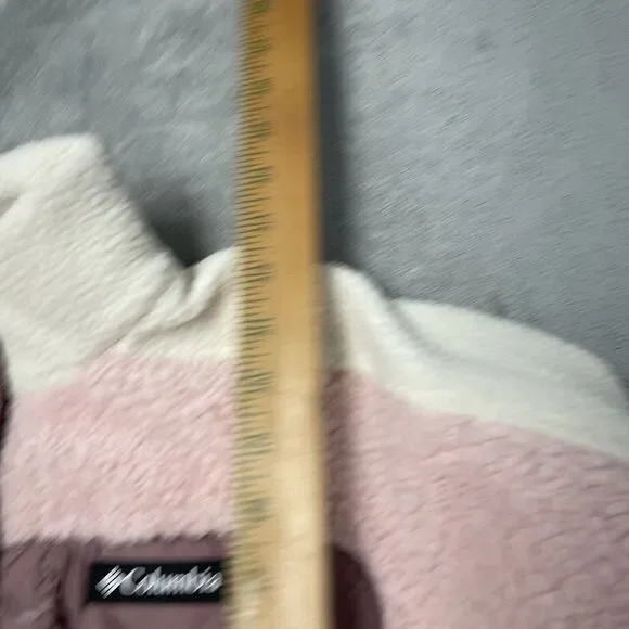 Columbia Women's XL Activewear Sweatshirt Pink H0970 - Picture 2 of 6